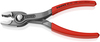 KNIPEX 82 01 200 SB TwinGrip® s protišmykovým plastovým povrchom šedá atramentizovaná 200 mm