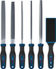 BOSCH Sada pilníků, 5 ks + kartáč na pilníky PRO - 1600A03AD3