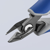 KNIPEX 79 62 125 Presné bočné cvikacie kliešte pre elektroniku s multi-komponentnými úchopmi leštené