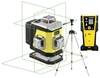 NIVEL SYSTEM Krížový laser 4×360° so zeleným lúčom CL4G Set