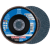 PFERD TOOLS POLIFAN-Disky s plochým okrajom PFF 125 Z50 SG POWER STEELOX
