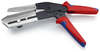 KNIPEX 95 02 21 Nožnice na vinyl tiež pre káblové kanály s multi-komponentnými úchopmi leštené 275 m