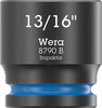 WERA 8790 B Nástrojová hlavica Impaktor s pripojovacím rozmerom 3/8", 13/16" x 32 mm
