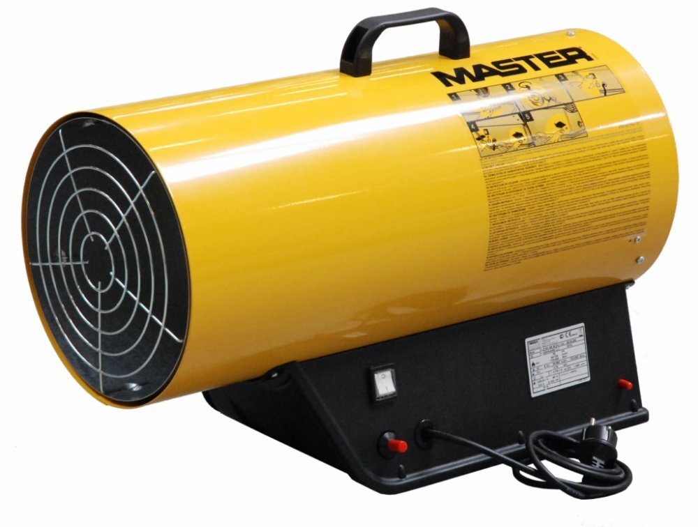 Profesionálne plynové ohrievače vzduchu na propán-bután