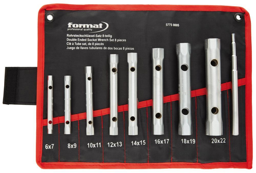 Sady kľúčov trubkových