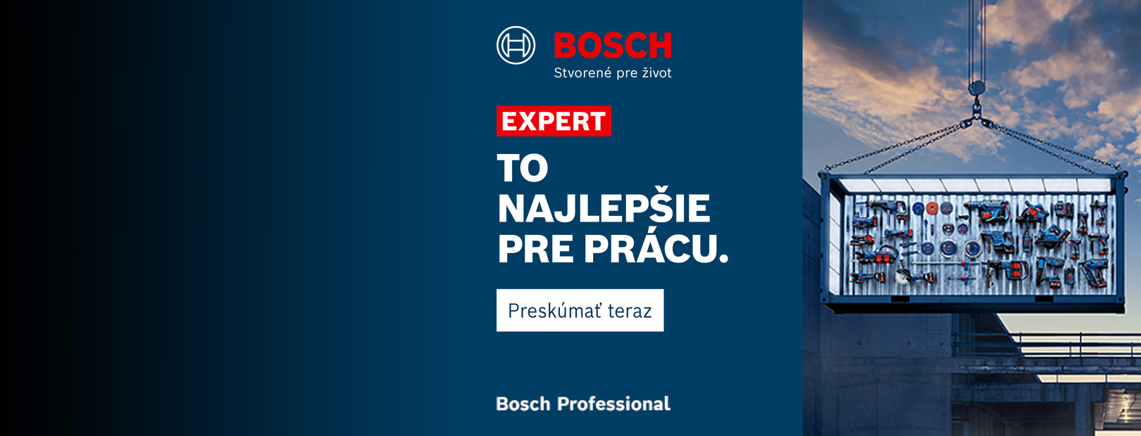 Nová trieda náradia BOSCH EXPERT