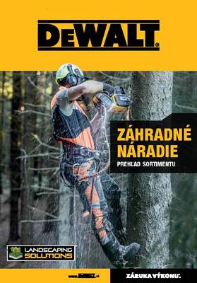 DeWALT záhradná technika