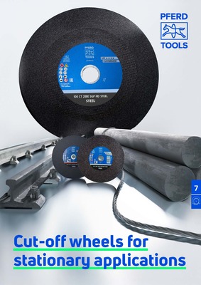 PFERD 07_Rezné kotúče pre stacionárne náradie