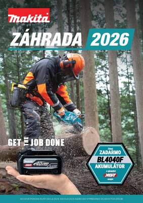 MAKITA záhrada 2026