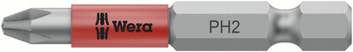 WERA 853/4 Bity ACR® SL s bužírkou, magnetizované, PH 2 x 50 mm