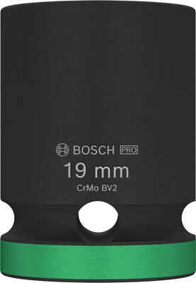BOSCH Nástrčný kľúč PRO Impact Socket, 1/2", 19 mm - 2608003050