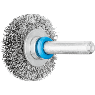 PFERD TOOLS Kolesové kefy s nasadeným hriadeľom RBU 3009/6 INOX 0,20