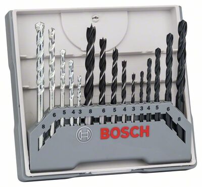 BOSCH 2607017038 - 15 részes vegyes fúrókészlet