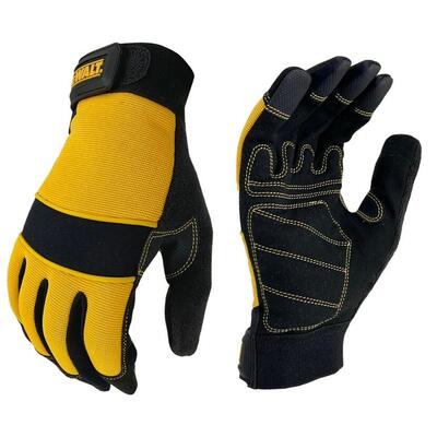 DeWALT Rukavice univerzálne celoprstové s polstrovanou dlaňou  DPG21L