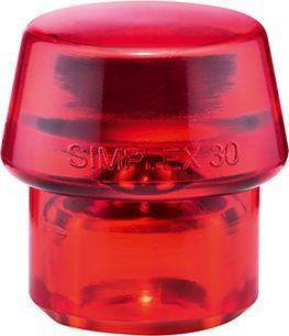 Hlava SIMPLEX 30mm Plast. typ 3206 Halder