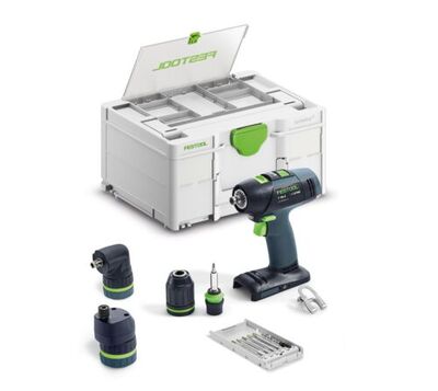 FESTOOL T18+3 Basic-Set - Akumulátorový vŕtací skrutkovač - 578828