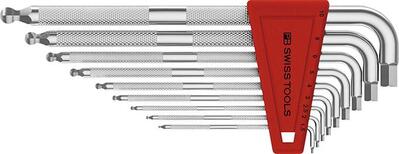 PB SWISS TOOLS Sada kľúčov imbus 9 diel 1,5 - 10mm PB 3212 LH PB Swiss Tools