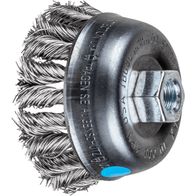 PFERD TOOLS závitové pohárové kefy POS TBG 80/M14 CT INOX 0,50