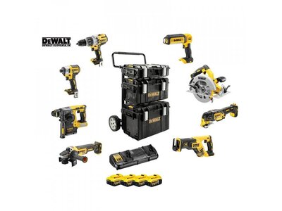 DeWALT DCK853P4 Kombo sada náradia 18V 4x 5,0Ah aku