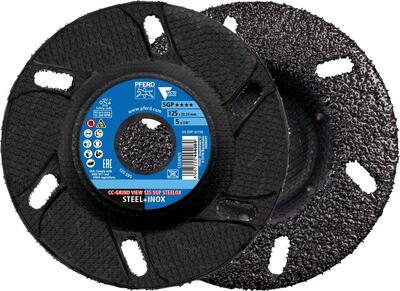 PFERD Brúsny kotúč SGP VIEW CC-GRIND-ROBUST STEELOX 125mm VICTOGRAIN kôň