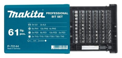 MAKITA P-70144 - PROFI BIT KÉSZLET 61 DB