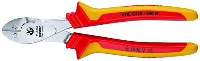 GEDORE VDE 8316-200 H Silné bočné kliešte VDE 200 mm, povrchová úprava