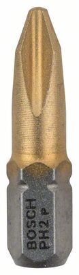 BOSCH Skrutkovací hrot Max Grip PH 2, 25 mm