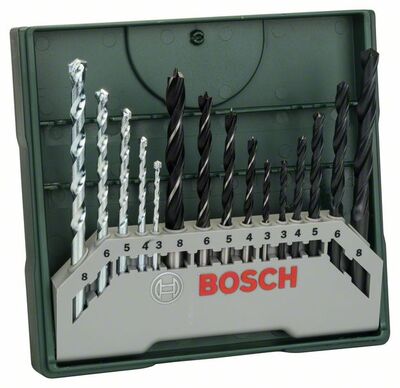 BOSCH 15-dielna súprava Mini-X-Line Mixed - 2607019675