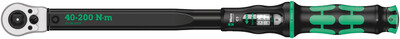 WERA Click-Torque C 3 Push R/L - nastaviteľný momentový kľúč pre utahovanie doprava a doľava, 40-200 Nm, 