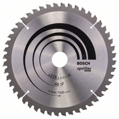 BOSCH 2608640432 - Pílový kotúc Optiline Wood 216 x 30 x 2,0 mm, 48