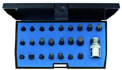 GEDORE 620-024 Sada skrutkovacích bitov 1/4", 24-dielna