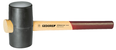 GEDORE 226 E-0 Gumový kladivo tvrdé Ø 40 mm