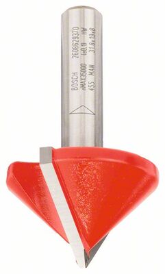 BOSCH Frézy na drážky tvaru V 8 mm, D 31,8 mm, L 19 mm, G 51 mm, 90 °