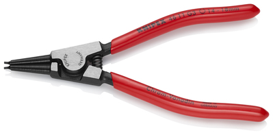 KNIPEX 46 11 G3 Kliešte na poistné krúžky na uchopenie krúžkov na hriadeľoch poplastované čierne atr