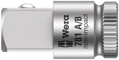 WERA 781 A Spojovacie diely 1/4", 781 A/B x 3/8 x 25.2 mm x 1/4"