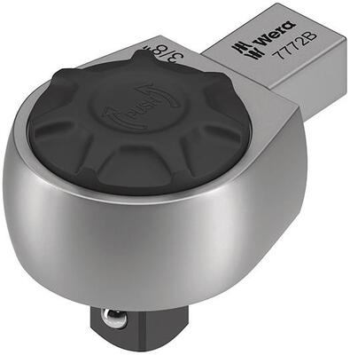 WERA Račňová vsadka s otočným uzáverom 3/8" 9x12mm 72 zubov Wera