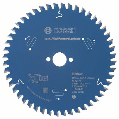 BOSCH 2608644133 - Pílový kotúc Expert for High Pressure Laminate 165 x 20 x 2,6 mm, 48