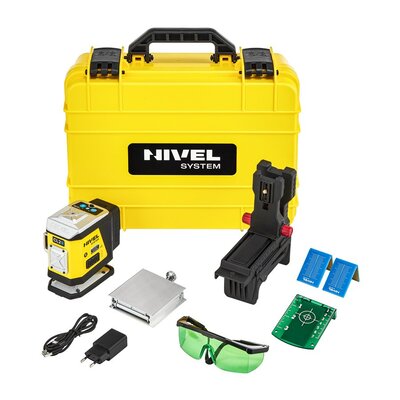 NIVEL SYSTEM Krížový laser 2×360° s modrým lúčom CL2B