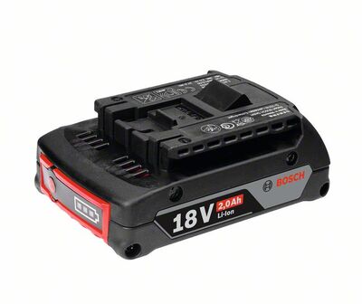 BOSCH Zasúvací akumulátor GBA 18 V 2,0 Ah M-B SD, 2,0 Ah, Li Ion