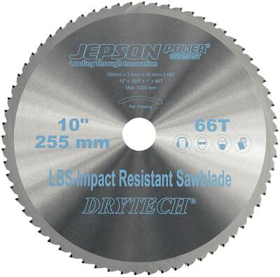 JEPSON POWER Kotúč pilový kov 255x25,4x1,5mm 60Z Drytech LBS Jepson