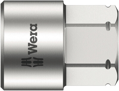 WERA 8790 FA nástrčná hlavica ("ořech") Zyklop s pripojovacím rozmerom 1/4" a pripojovacím šesťhranom Hex