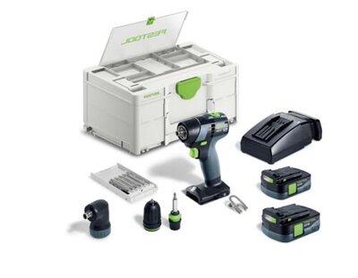 FESTOOL 576874 Akumulátorový vŕtací skrutkovač TXS 12 2,5-Set