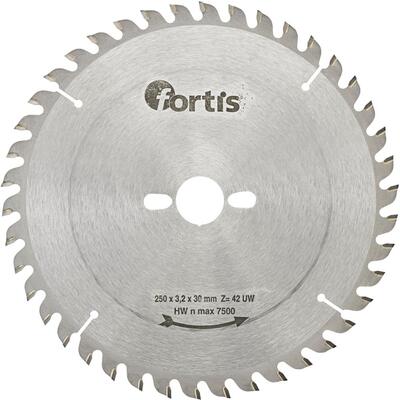 FORTIS Kotúč pilový 250 x 3,2 x 30mm Z42 UW TK Fortis