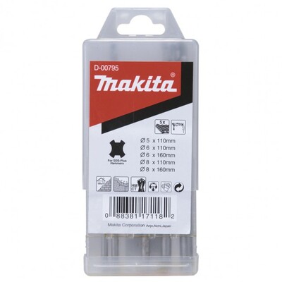 MAKITA D-00795 - SDS-PLUS fúrókészlet 5 részes