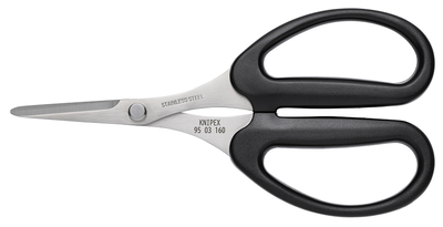 KNIPEX 95 03 160 SB Nožnice pre KEVLAR® vlákna poplastované pochrómované 160 mm