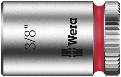 WERA 8790 HMA Nástrojová hlavica Zyklop, upínacia časť 1/4", 3/8" x 23 mm