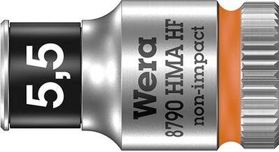 WERA Hlavica 1/4" 6 hran 5,5 x 23mm typ Zyklop 8790 HMA HF Wera