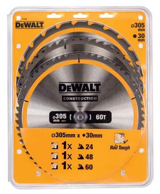 DeWALT Sada pílových kotúčov 305x30mm 3ks  DT1964