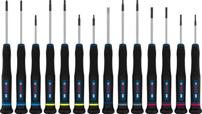 BOSCH Sada přesných šroubováků PH/SL/TX/TH/H PRO, 14 ks - 1600A039PN