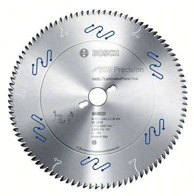 BOSCH Pílový kotúč do okružnej píly Top Precision Best for Laminated Panel Fine 350 x 30 x 3,5 mm, 108 - 2